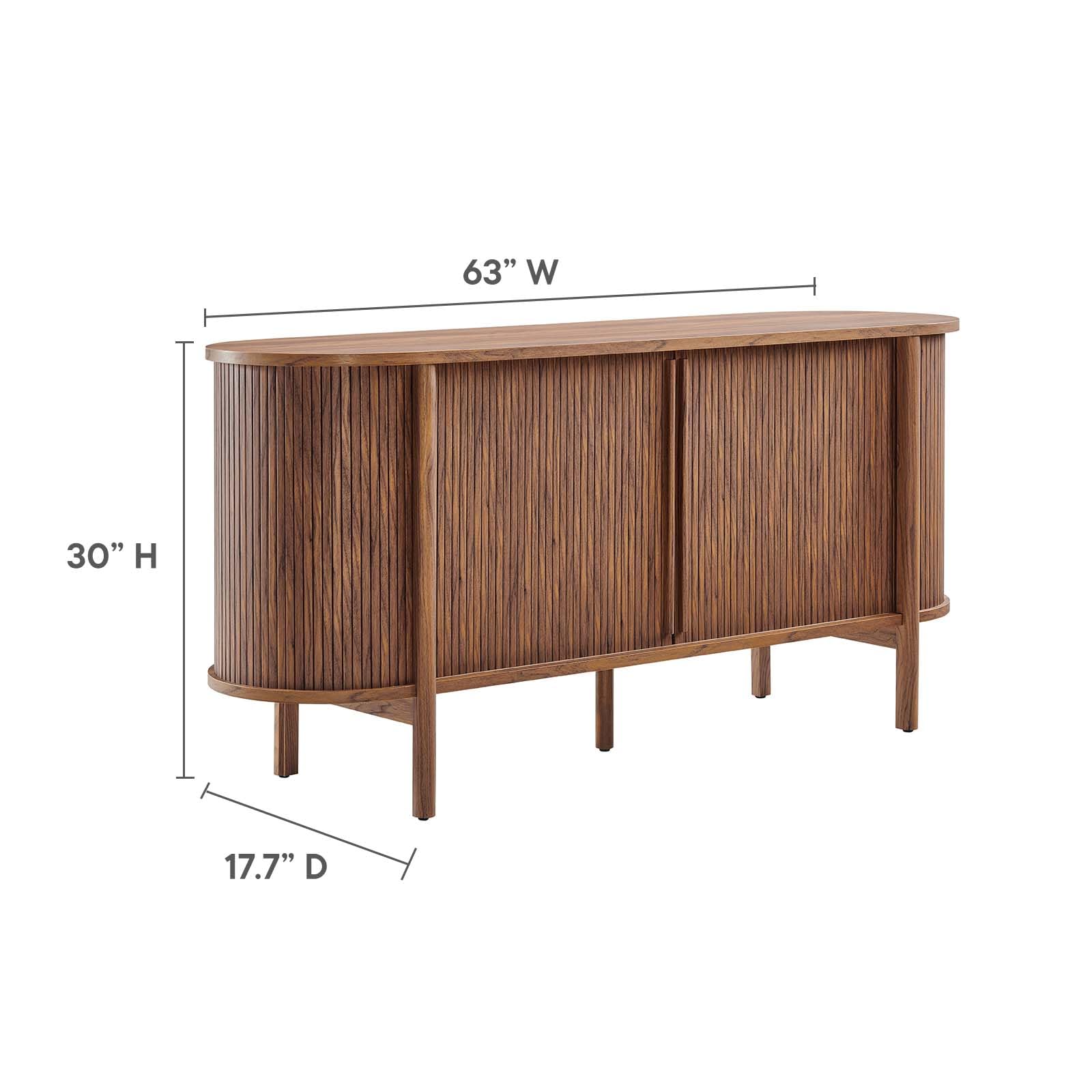 Amazon.com: Modway Cadence 63 Inch Fluted Sideboard - Versatile